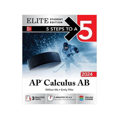 [预订]5 Steps to a 5: AP Calculus AB 2024 Elite Student Edition 9781265352844
