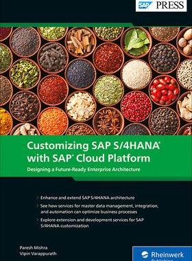 [预订]Customizing SAP S/4HANA with SAP Cloud Platform 9781493220083