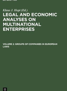 【预订】Groups of Companies in European laws / Les groupes de sociétés en  9783110087048
