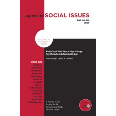 预订 Post-Cold War Peace Psychology - More Differentiated, Contexualized And Systemic 后冷战和平心理学: 9781405154864