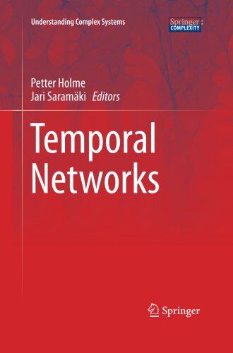 【预订】Temporal Networks