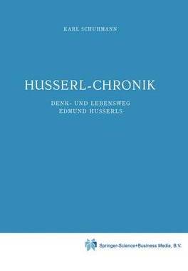 预订 Husserl-Chronik