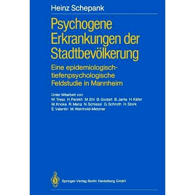 预订 Psychogene Erkrankungen der Stadtbevölkerung: Eine epidemiologisch-tiefenpsychologische Feldstudie in Mannheim: 97
