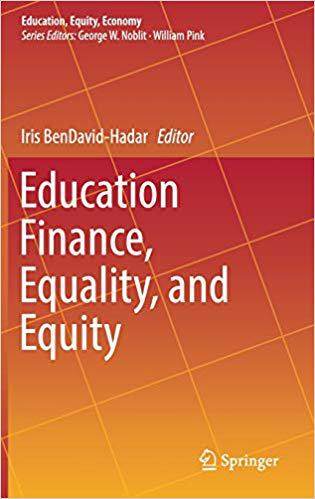 【预售】education finance, equality, and equity