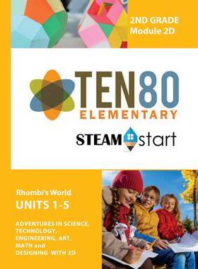 [预订]STEAMStart Second Grade 2D: Adventures in 2D Shapes 9781942357421