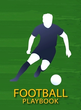 现货 Football Playbook: Challenging Youth Football Playbook Notebook for Designing a Game Plan and Practice Planning: 97