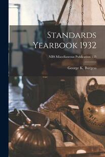 NBS 133 9781014367570 1932; Publication Yearbook Standards 预订 Miscellaneous