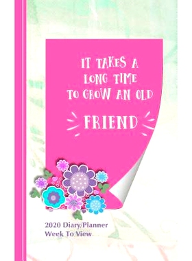 预订 Friendship Design: Inspirational Quote Diary Weekly Spreads January to December: 9781080935161