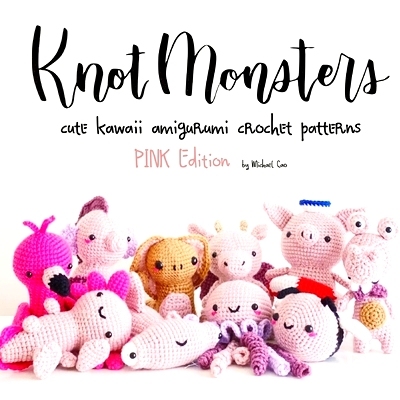 预订 KnotMonsters: Pink Animals Edition: 10 Crochet Amigurumi Patterns: 9798521968336