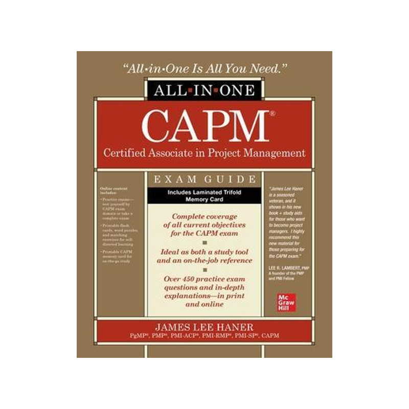[预订]CAPM Certified Associate in Project Management All-in-One Exam Guide 9781260467598