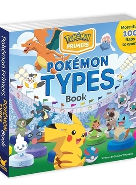 预订 Pokémon Primers: Types Book: Volume 9 神奇宝贝入门书卷9：品类书: 9781604382181