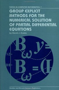 Numerical 预订 for Solution Differential Explicit Partial Group Equations Methods the