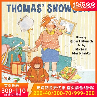 现货英文原版 蒙施爷爷讲故事：托马斯的防雪服 Thomas' Snowsuit by Robert Munsch