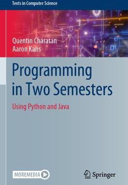 [预订]Programming in Two Semesters 9783031013287