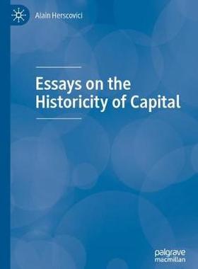 【预订】Essays on the Historicity of Capital