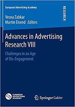 【预售】Advances in Advertising Research VIII: Challenges in an Age of Dis-Engagement