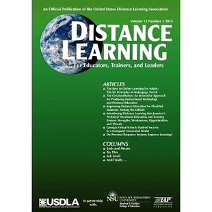 Volume Issue 预订 2016 Learning 9781681235585 Distance