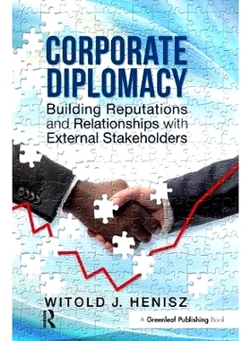 预订 Corporate Diplomacy: Building Reputations and Relationships with External Stakeholders: 9781783532988