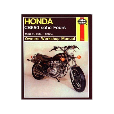 [预订]Honda CB650 sohc Fours (78 - 84) Haynes Repair Manual 9781850107590
