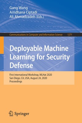 【预订】Deployable Machine Learning for Security Defense