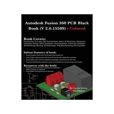[预订]Autodesk Fusion 360 PCB Black Book (V 2.0.15509) 9781774591000