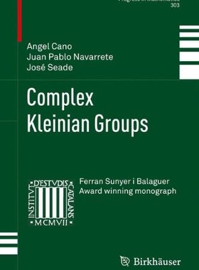 【预订】Complex Kleinian Groups