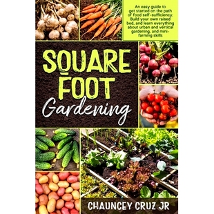 Square bed sufficiency. raised easy Build your path own food get 预订 started Gardening Foot self guide the