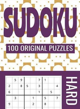 [预订]Sudoku 100 Original Puzzles Hard: Accept the Challenge with 100 Sudoku Puzzles for the Advanced Puzz 9781099386664