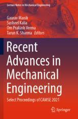[预订]Recent Advances in Mechanical Engineering 9789811921902