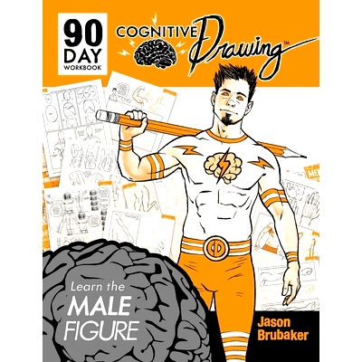 预订 Cognitive Drawing: Learn the Male Figure: 9781734879902