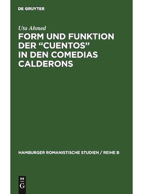 预订 Form und Funktion der “Cuentos” in den Comedias Calderons: 9783110042795