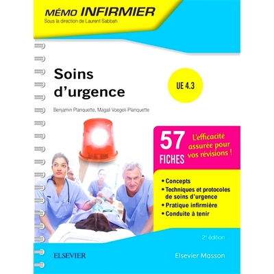 预订 Soins d’urgence, UE 4.3 : 57 fiches 紧急护理，EU 4.3：57 张: 9782294765544