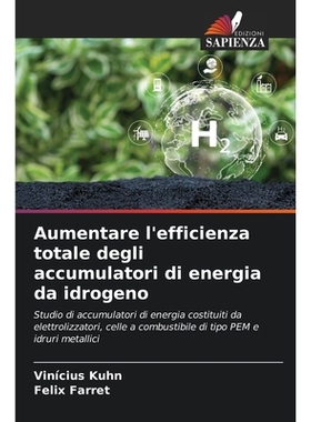 预订 Aumentare l’efficienza totale degli accumulatori di energia da idrogeno: Studio di accumulatori di energia costitu