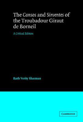【预订】The  Cansos  and  Sirventes  of the Troubadour, Giraut de Borneil