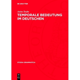 Deutschen 预订 Bedeutung 9783112709740 Temporale