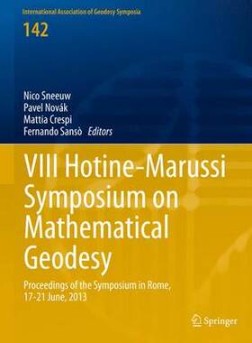 预订 VIII Hotine-Marussi Symposium on Mathematical Geodesy