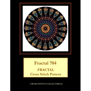 Fractal Pattern 704 Stitch 9781727890044 Cross 预订