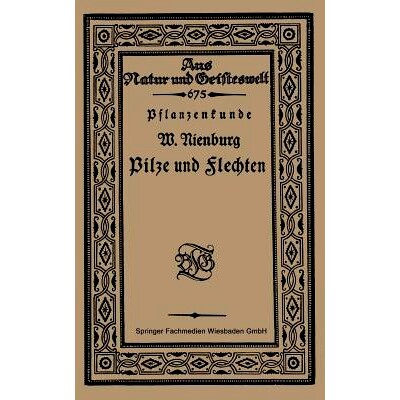 预订 Pflanzenkunde Pilze und Flechten: 9783663152835