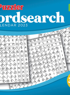 【预订】2023 Word Search, Puzzler Box Calendar 9781529827958