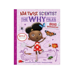 英文原版 小科学家艾达4 昆虫的秘密 儿童科普读物 Bug Bonanza! (ADA Twist, Scientist: Why Files #4)