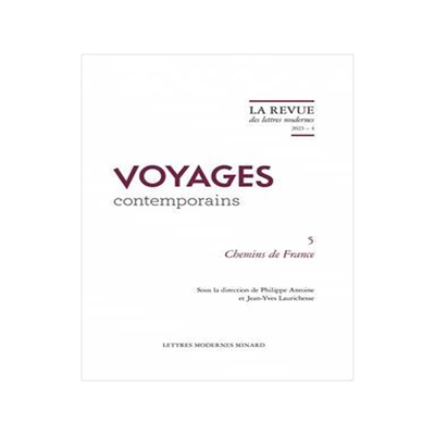 [预订]La Revue Des Lettres Modernes 2023-4: Chemins de France 9782406147640