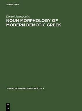 【预订】Noun morphology of modern demotic Greek 9783110999655