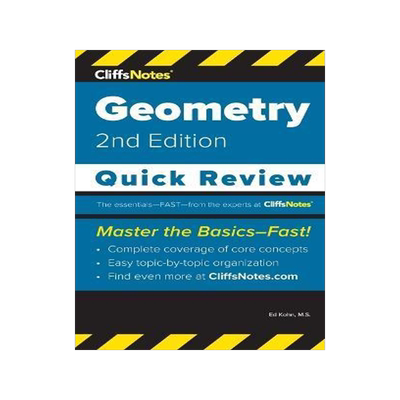 [预订]CliffsNotes Geometry: Quick Review 9781957671093