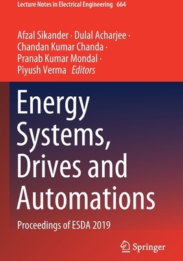 [预订]Energy Systems, Drives and Automations