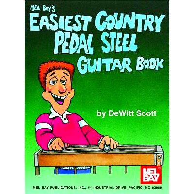 预订 Mel Bay’s Easiest Country Pedal Stell Guitar Book: 9780786600861