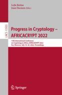 【预订】Progress in Cryptology - AFRICACRYPT 2022 9783031174322