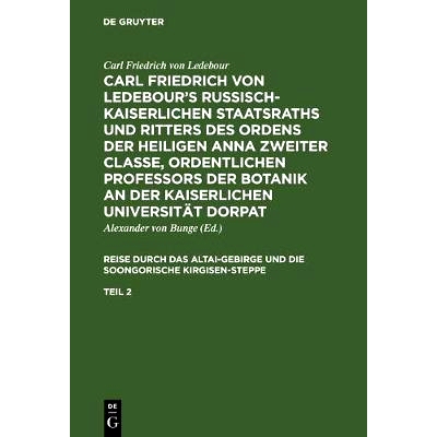 预订 C.F.Ledebour Reise T.2: 9783111044651