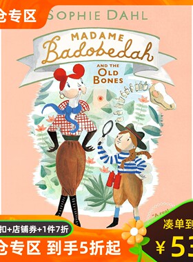 英文原版 巴杜柏夫人和老骨头 Lauren O'Hara 2023新作 儿童绘本插画读物 精装 Madame Badobedah and the Old Bones