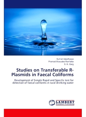 预订 Studies on Transferable R-Plasmids in Faecal Coliforms: 9786200457059