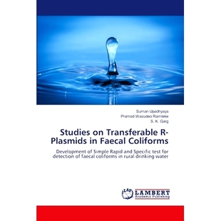 Transferable Coliforms Studies 9786200457059 Faecal 预订 Plasmids